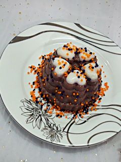 عکسی از دستور فرنی شکلاتی قالبی