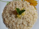 Risotto al profumo di limone e menta