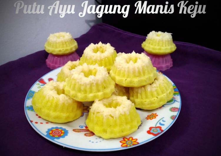 Resep Putu Ayu Jagung Manis Keju yang Lezat