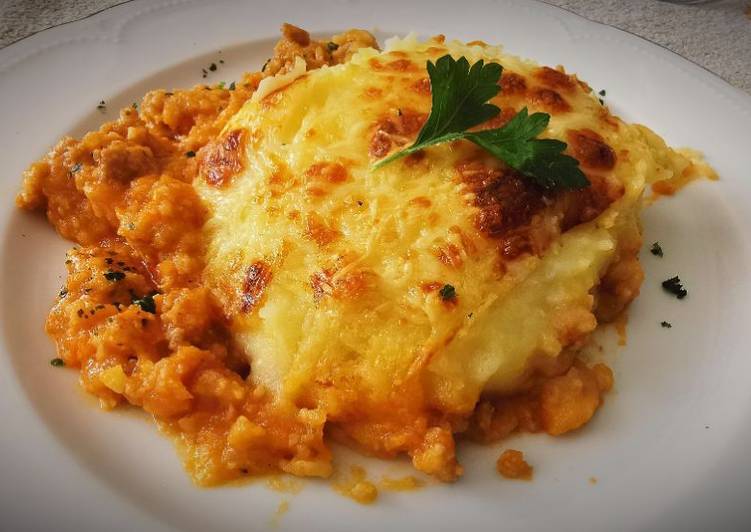 Pastel de Carne y puré de Patatas