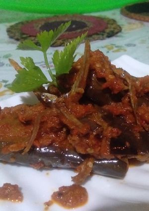 Foto resep Balado terong sambal teri 🤓