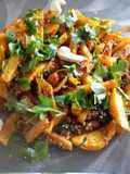 Masala potato chips