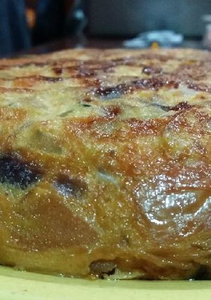 Una foto de Tortilla de verduras
