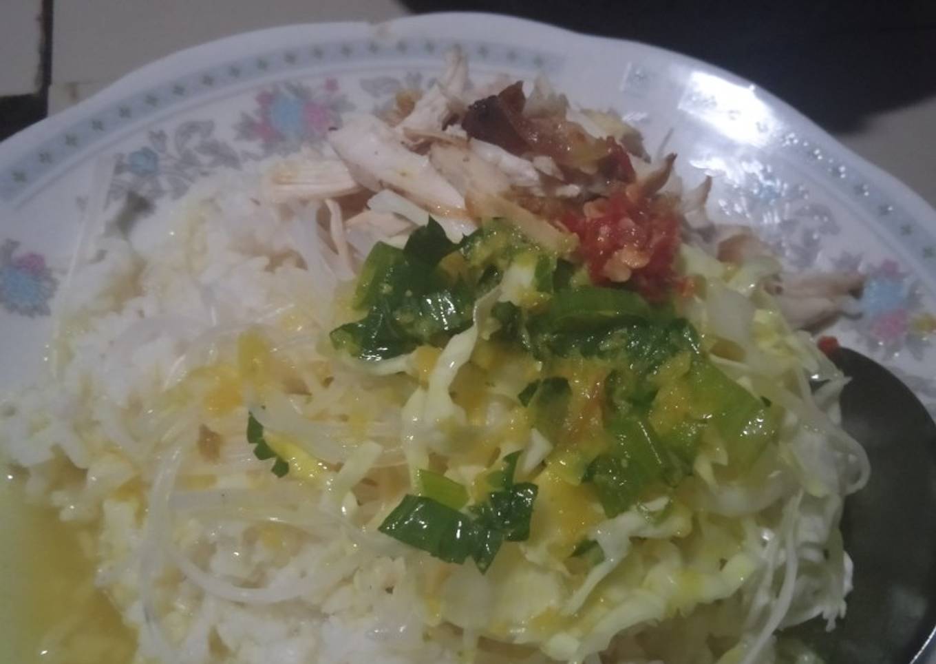 Soto ayam sederhana