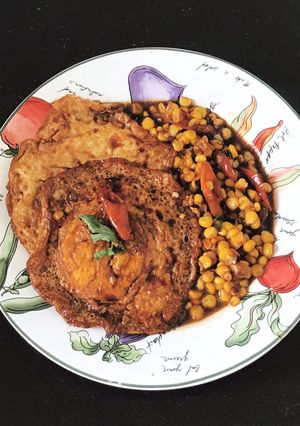 Foto resep Telur kecap jagung, sarapan simple yang enak
