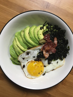 A picture of Avocado rice.