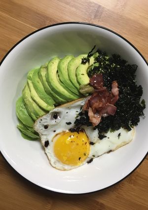 A picture of Avocado rice.