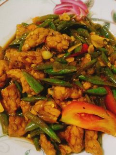Foto resep 21. Oseng Buncis Tempe