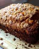 Budín de bananas marmolado