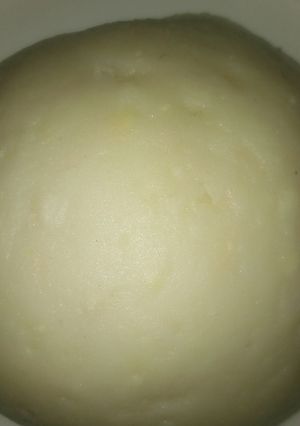 A picture of Punded yam.