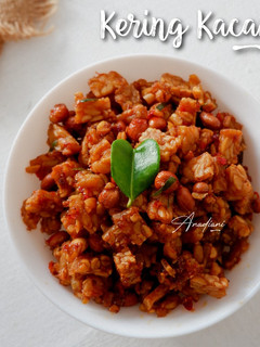 Foto resep Orek/ kering tempe kacang pedas manis