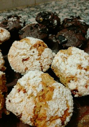 Una foto de Muffins streusel de vainilla