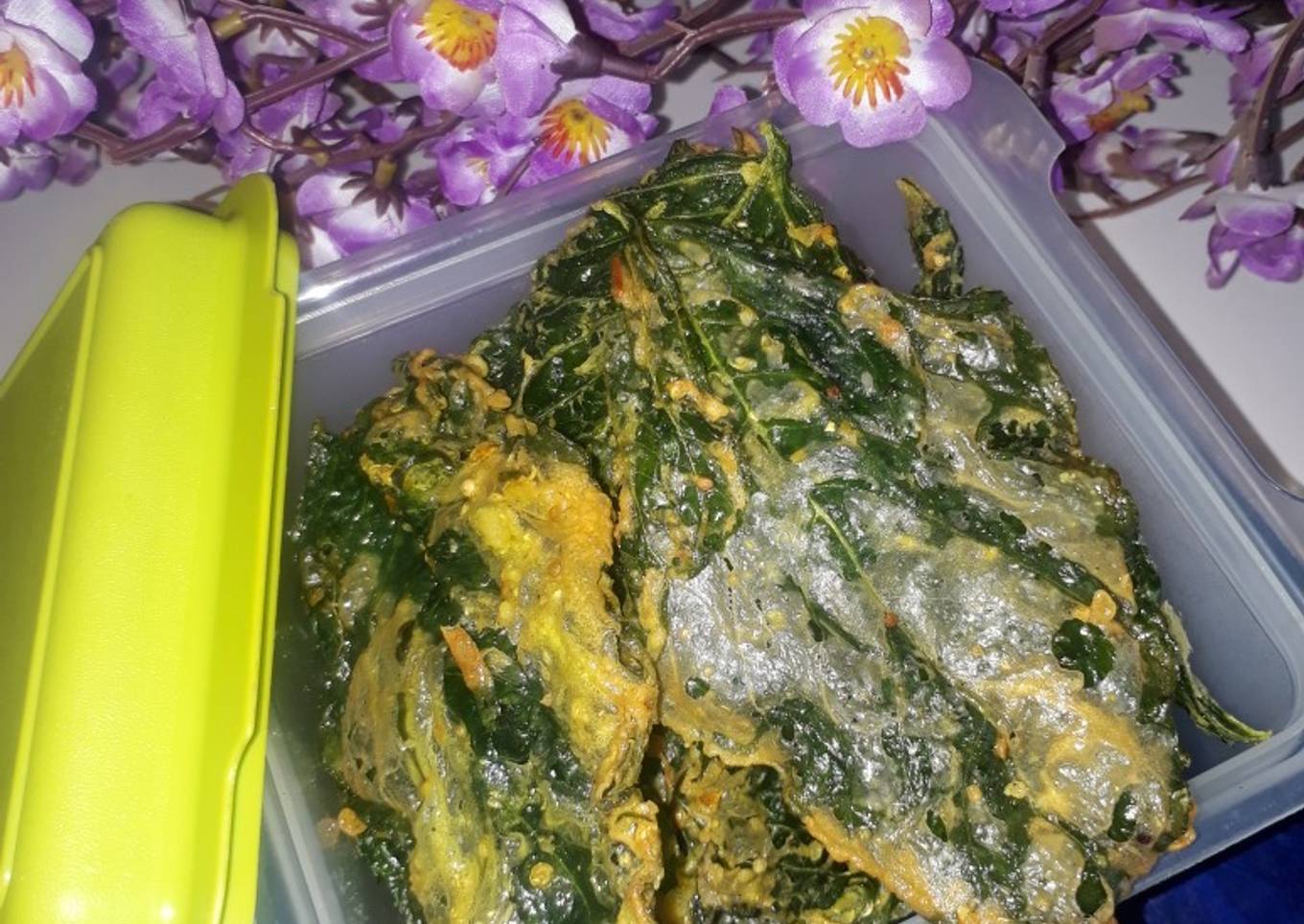 Keripik bayam
