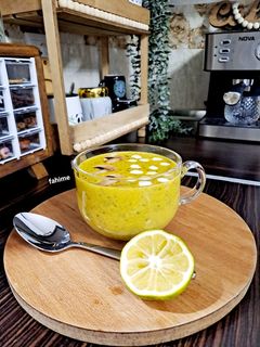 عکسی از دستور سوپ کدوحلوایی