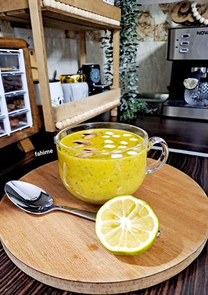 عکسی از دستور سوپ کدوحلوایی