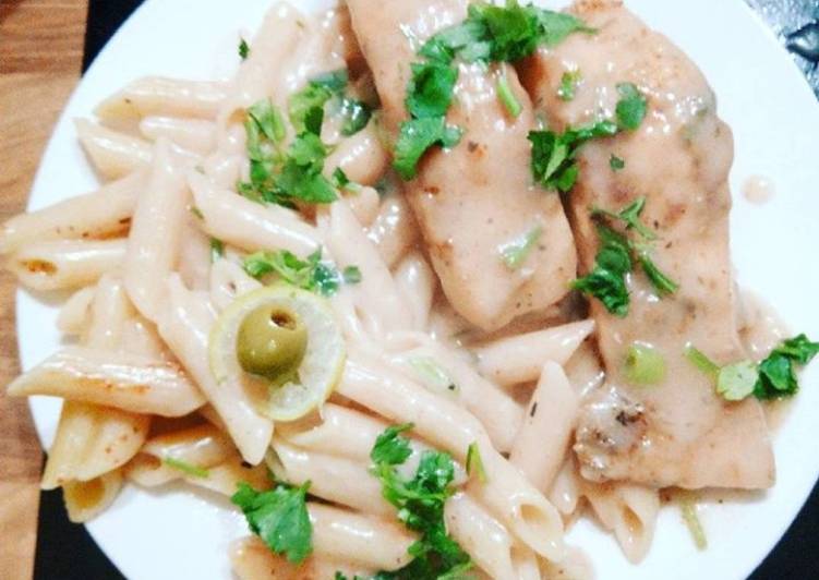 One Simple Word To White sauce salmon and pasta