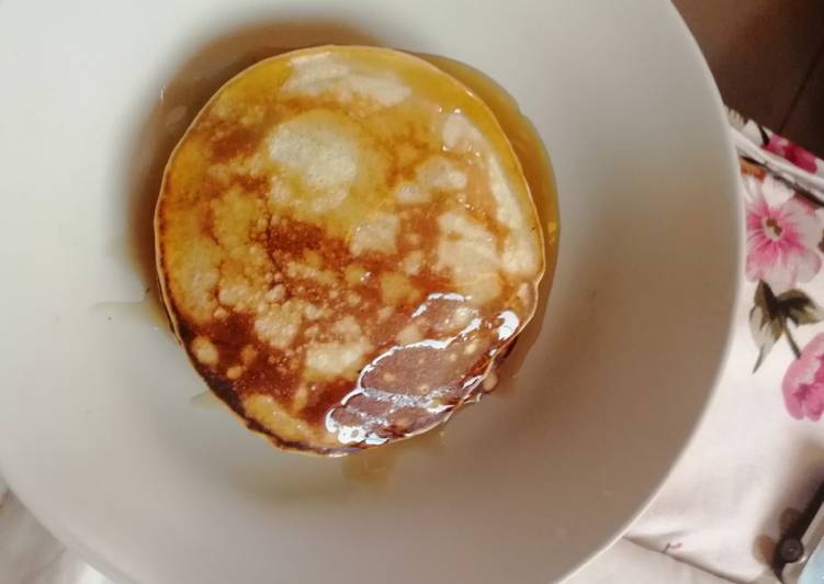Simple Way to Prepare Homemade Pancakes