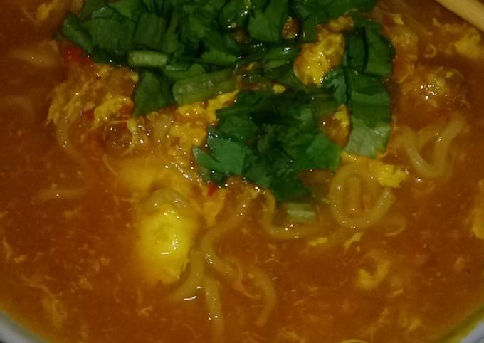 Cara Membuat Mie instan kuah pedas sederhana😀 Menu Enak Dan Mudah Dibuat