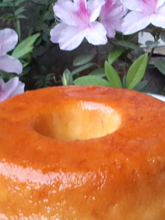 Una foto de Budín de pan sin horno y sin huevos 👋😉