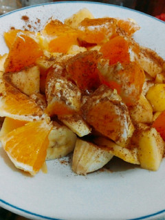 Una foto de Ensalada de frutas sencilla