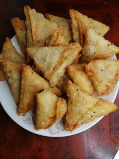 صورة لوصفة سمبوسه الباكستانيه