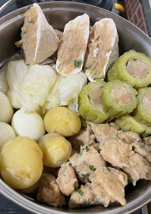 Foto resep Siomay bumbu kacang