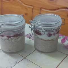 Foto principal de Avena trasnochada estilo cheesecake