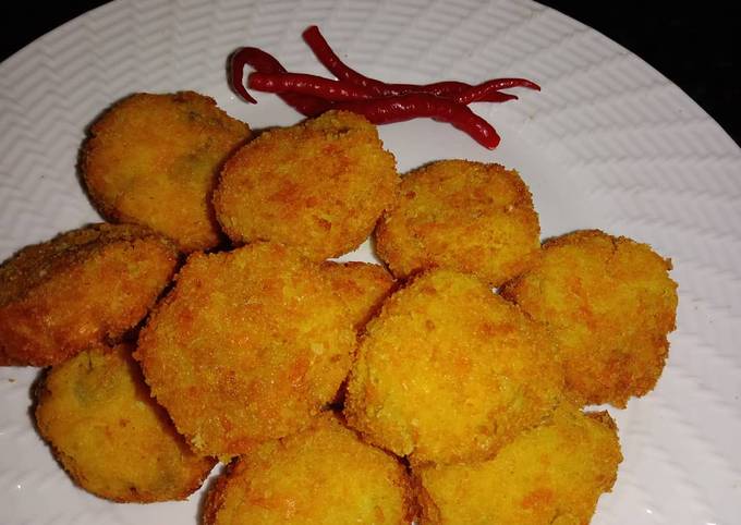 Resep Perkedel Wortel Crispy