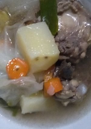 Foto resep SOP jerangkong ayam