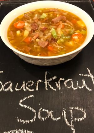 A picture of Sauerkraut Soup.