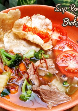 Foto resep Sup Rempah Brokoli