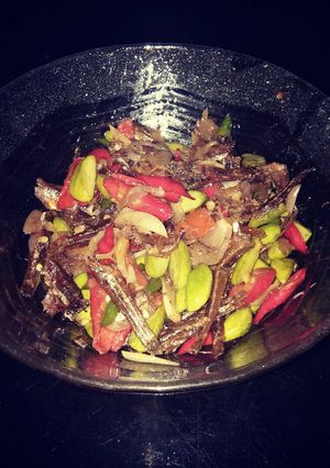 Foto resep Ikan Teri Pete Pelangi