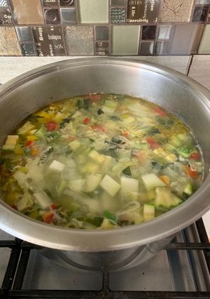 Una foto de Sopa de verdura