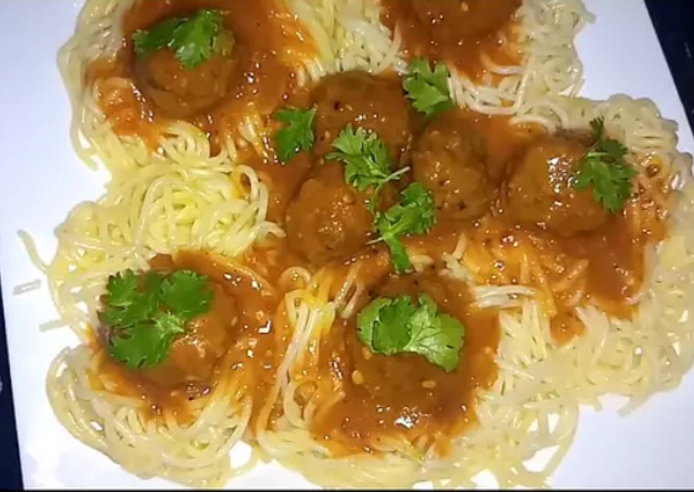 Meat Ball Spaghetti