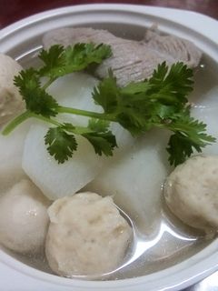 蘿蔔魚丸湯 的食譜成品照片
