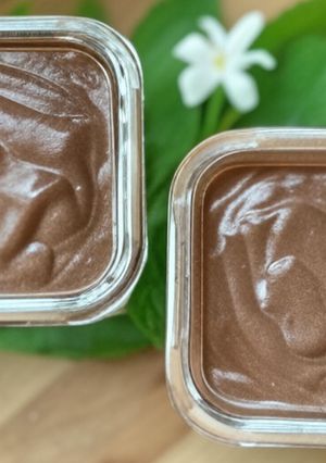 Une photo de 💚 Mousse à l’avocat et au cacao non sucré