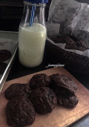 Foto resep Death By Chocolate ala Jomajima (kue kering coklat tanpa telur)