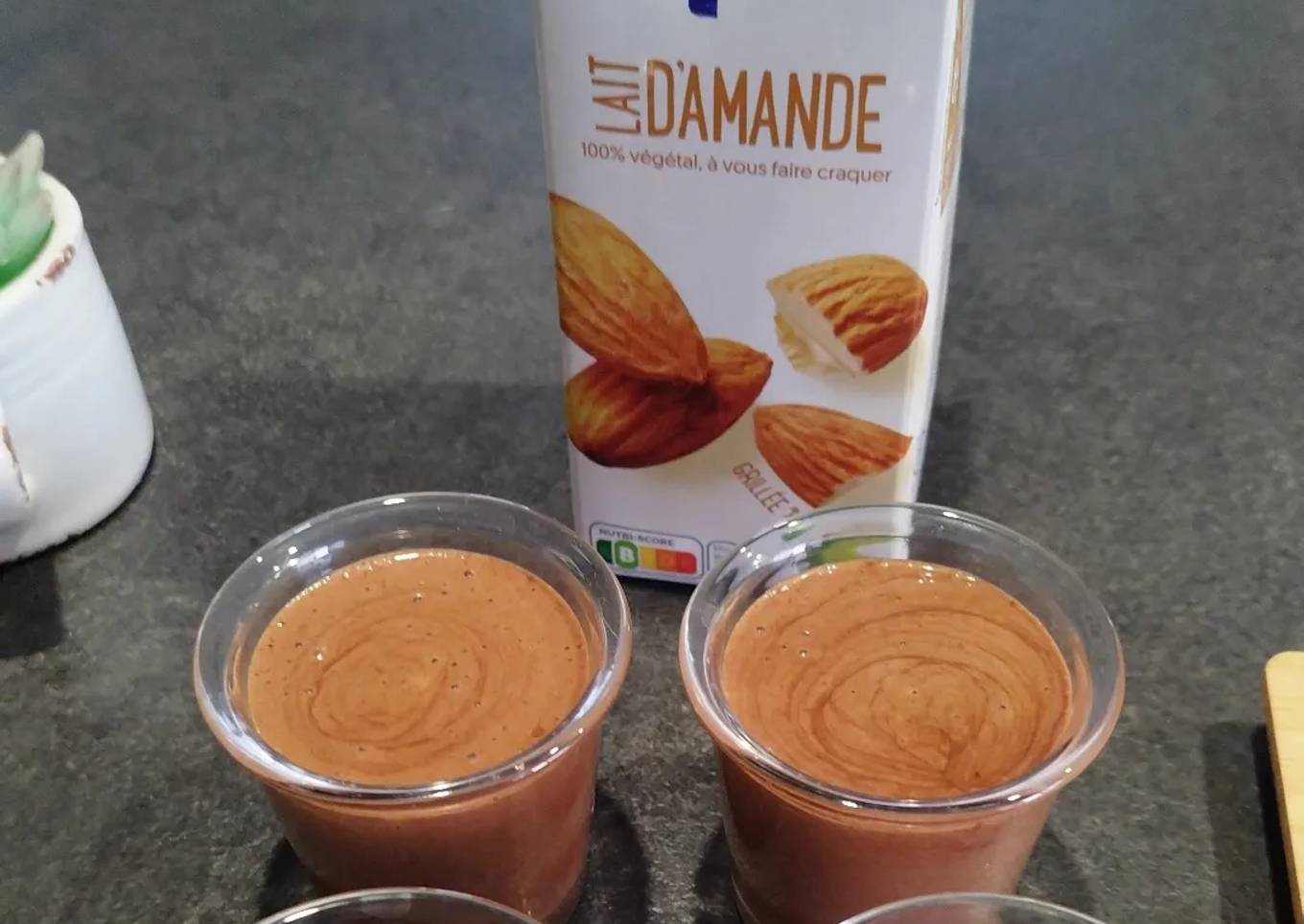 Mousse au chocolat vegan