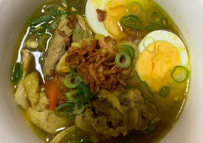 Soto Seger (soto ayam)