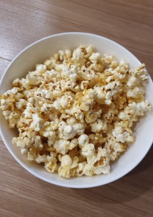 Hình của món Bắp rang bơ caramel.