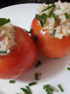 Una foto de Tomates rellenos