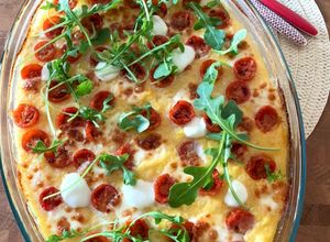 Une photo de ☆Polenta Gratinée aux Tomates Cerises☆