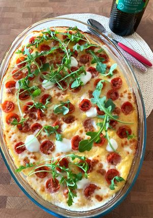 Une photo de ☆Polenta Gratinée aux Tomates Cerises☆