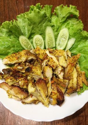 รูปของ ไก่ย่างขมิ้น (ย่างไมโครเวฟ)