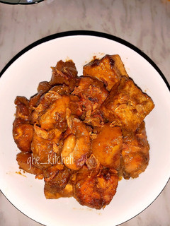 Foto resep Semur ayam kentang tahu