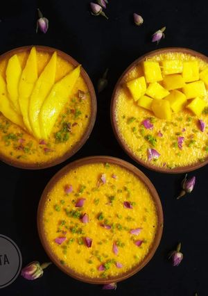 A picture of Mango Firni.