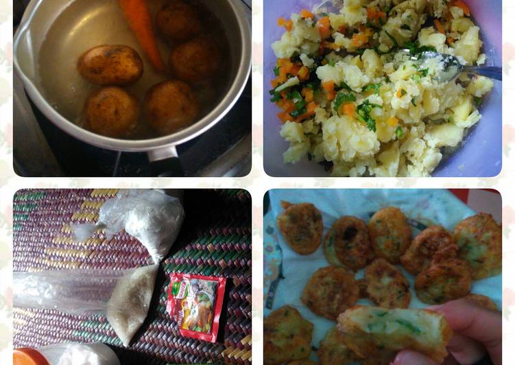 Resep: Perkedel kentang 🥔 simple yang Lezat