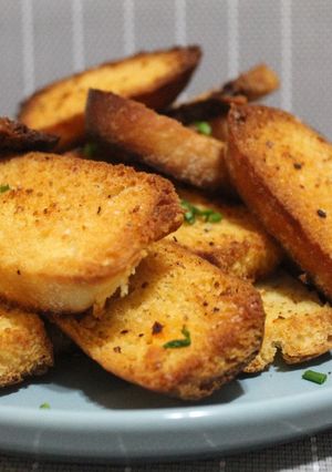 Una foto de Pan de ajo
