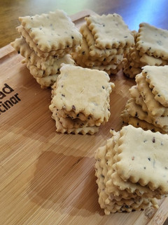 Una foto de Galletitas saladas sin gluten