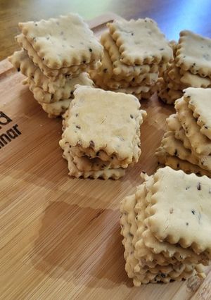Una foto de Galletitas saladas sin gluten